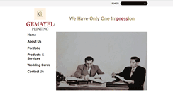 Desktop Screenshot of gemayelprinting.com